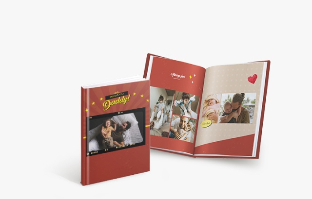 8 x 11 Medium Portrait Standard Bind Imagewrap Hardcover Photobook